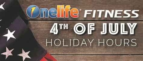 onelife fitness holiday hours
